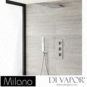 Milano BDL0692EU-B-NEW Arvo Chrome Thermostatic Shower (2 Outlet) Spare Parts