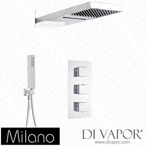 Milano BDL0692EU-D Arvo Chrome Thermostatic Shower with Diverter (3 Outlet) Spare Parts