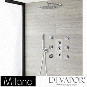 Milano BDL0872 Mirage Chrome Thermostatic Shower with Diverter (3 Outlet) Spare Parts