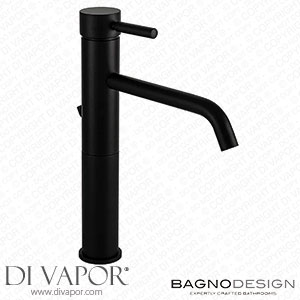 BagnoDesign M-Line Matt Black Tall Basin Mixer with Pop-up Waste - BDM-MLI-111564-A-BK Spare Parts