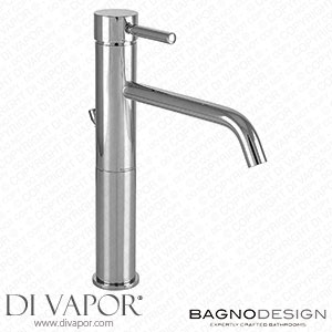 BagnoDesign M-Line Chrome Tall Basin Mixer with Pop-up Waste - BDM-MLI-111564-A-CP Spare Parts