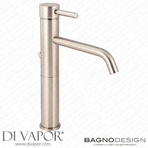 BagnoDesign M-Line Brushed Nickel Tall Basin Mixer with Pop-up Waste - BDM-MLI-111564-A-NB Spare Parts