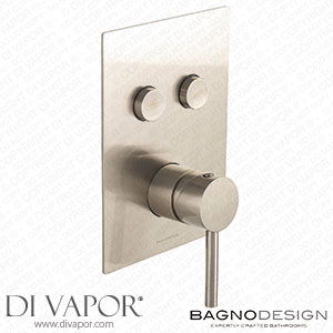 BagnoDesign BDM-MLI-412-NB M-Line | Diffusion 2 Outlet Shower Mixer Spare Parts