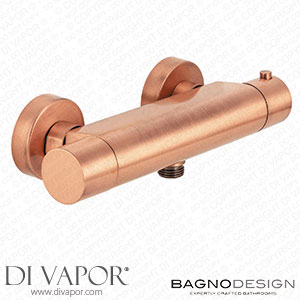 BagnoDesign BDM-MLI-T101-EXP-NB M-Line | Thermostatic Shower Mixer Bottom Outlet Spare Parts