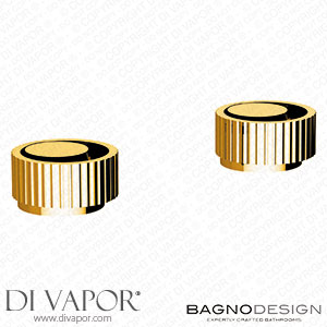 BagnoDesign BDM-ORO-477-PG Orology | Pair Of Deck Valves Spare Parts