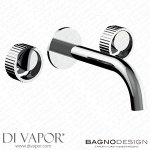 BagnoDesign BDM-ORO-E309-CP Orology | Trim Part for Concealed 3 Hole Basin Mixer Spare Parts