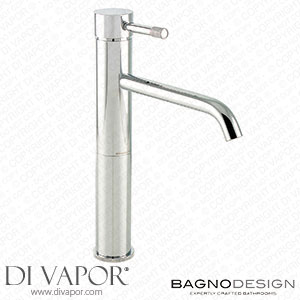 BagnoDesign BDM-REV-302S-CP Revolution | Mono Smooth Bodied Tall Basin Mixer Spare Parts