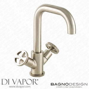 BagnoDesign BDM-REV-311-NB Revolution | 2 Handle Mono Basin Mixer Spare Parts