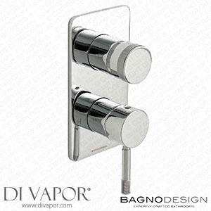 BagnoDesign BDM-REV-413-CP Revolution | Concealed Shower Mixer with 3 Way Diverter Spare Parts