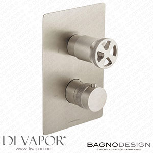 BagnoDesign BDM-REV-T302-A-NB Revolution | 2 Outlet Thermostatic Shower Mixer Spare Parts