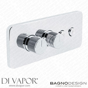 BagnoDesign BDM-SFM-T302-CP Stereo FM | Thermostatic Shower Mixer with 2 Outlets Spare Parts