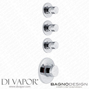 BagnoDesign BDM-SPA-T303-CP Bagnospa | 3 Outlet Thermostatic Shower Mixer Spare Parts