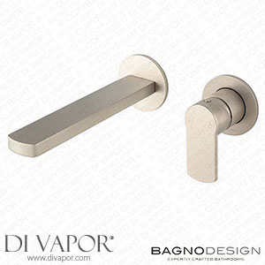 BagnoDesign Teatro Brushed Nickel Wall Mounted 2-Hole Basin Mixer - BDM-TEA-315-NB Spare Parts