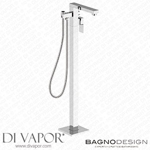 BagnoDesign Zephyr Chrome Freestanding Bath Shower Mixer (Excluding Handset) - BDM-ZEP-328-CP Spare Parts