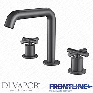 Frontline Aquaflow BE54011PG Mineral 3Th Crosshead Basin Mixer Brushed Steel Spare Parts