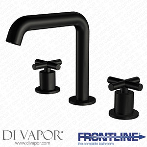 Frontline Aquaflow BE54011SB Mineral 3Th Crosshead Basin Mixer Matt Black Spare Parts