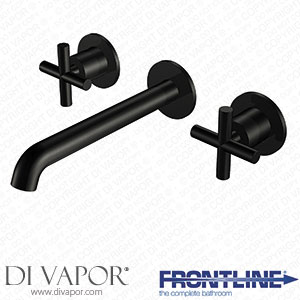 Frontline Aquaflow BE55004SP Mineral Wall 3Th Crosshead Bath Filler Brushed Steel Spare Parts