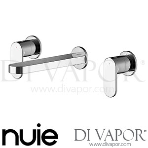 Nuie BIN317 Binsey 3TH Wall Mounted Basin Mixer Spare Parts