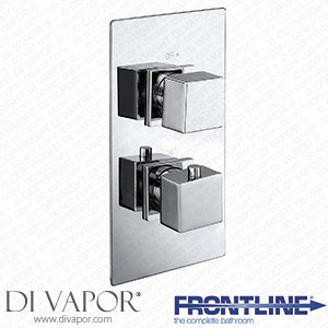 Frontline BIQCT02 Cube Twin Concealed Thermostatic Shower Valve Spare Parts