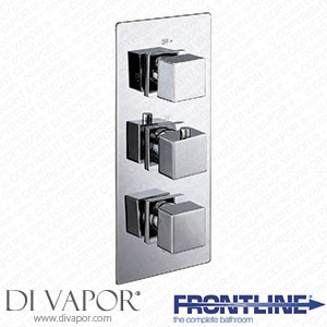 Frontline BIQCTC01 Cube Triple Concealed Thermostatic Shower Valve Spare Parts