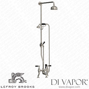 Lefroy Brooks Classic Deck Mounted Bath Shower Mixer With Black Levers, Riser, Hand Shower & 5 Rose (Bl 1700) Spare Parts