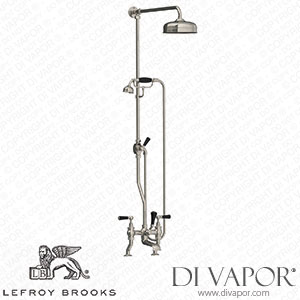 Lefroy Brooks Classic Deck Mounted Bath Shower Mixer With Black Levers, Riser, Hand Shower & 8 Rose (Bl 1701) Spare Parts