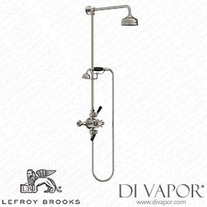 Lefroy Brooks Classic Black Dual Control Thermostatic Valve With Riser, Hand Shower & 5 Rose (Bl 8741) Spare Parts