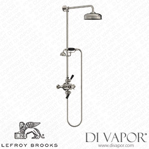 Lefroy Brooks Classic Black Dual Control Thermostatic Valve With Riser, Hand Shower & 8 Rose (Bl 8742) Spare Parts