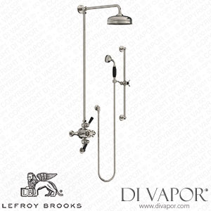 Lefroy Brooks Classic Black Dual Control Thermostatic Valve With Riser, 8 Rose & Hand Shower On Sliding Rail (Bl 8749) Spare Parts