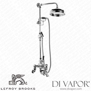 Lefroy Brooks Classic Black Wall Mounted Thermostatic Bath & Shower Mixer With Riser Kit, Handset, Lever Diverter & 8 Inch Apron Rose (Bl-8825 Wm) Spare Parts