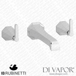 IB Rubinetti BL306CC Belmondo + Belmondo Elle Wall Mounted Widespread Tap Tap Spare Parts