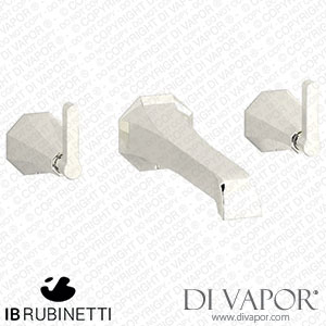 IB Rubinetti BL306PL Belmondo + Belmondo Elle Wall Mounted Widespread Tap Tap Spare Parts