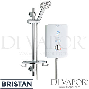 Bristan BL3105 W Bliss Electric Shower 10.5kW - White - Spare Parts