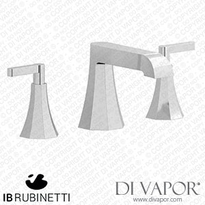 IB Rubinetti BL392CC Belmondo + Belmondo Elle Three Holes Washbasin Set with Low Spout Spare Parts