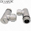 Exposed Shower Valve Elbows