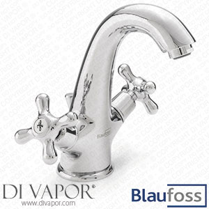 Blaufoss 1752 Star Washbasin Tap Glossy Chrome Spare Parts