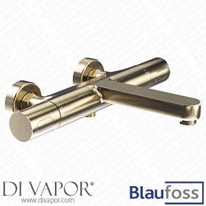 Blaufoss 200276 Apollo Thermostatic Bath Tap Brushed Champagne Gold Spare Parts