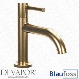 Blaufoss 200277 Multa Standard Fountain Tap Brushed Champagne Gold Spare Parts