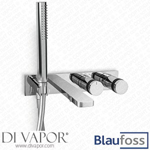 Blaufoss 200395 Sonic Built-In Bath Mixer with Shower Head and Concealed Element Spare Parts