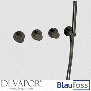 Blaufoss 200525 Pavilion Thermostatic Shower Brushed Gunmetal with Built-In Valve Spare Parts