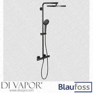 Blaufoss 201119 Nola 300 Surface-Mounted Thermostatic Rain Shower Brushed GunMetal Spare Parts