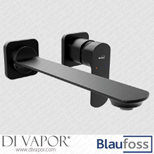 Blaufoss 201534 Bodan Built-In Basin Tap Matt Black Spare Parts