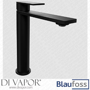 Blaufoss 201552 Fenix R?raised Washbasin Tap Matt Black Spare Parts