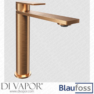 Blaufoss 201558 Fenix R?raised Basin Tap Brushed Rose Gold Spare Parts