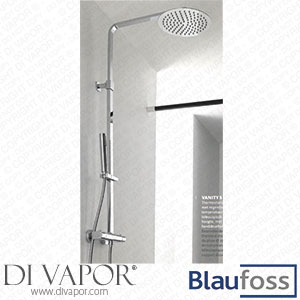 Blaufoss 29252 Vanity S Thermostatic Rain Shower Set with Shower Rain Cover ? 25cm Locking Temperature at 38?C Spare Parts