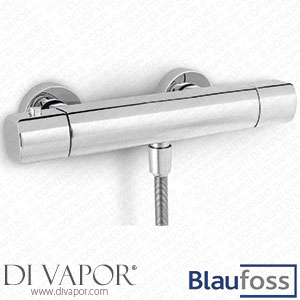 Blaufoss 35380 Boris Thermostatic Shower Bar Glossy Chrome Spare Parts