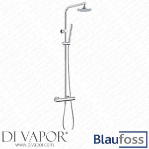 Blaufoss 37549 Olympic 150 Thermostatic Shower Set Chrome Spare Parts