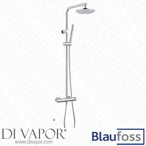 Blaufoss 37551 Olympic 200 Thermostatic Shower Set Chrome Spare Parts