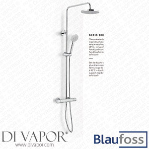 Blaufoss 38069 Boris 200 Thermostatic Rain Shower Set Spare Parts