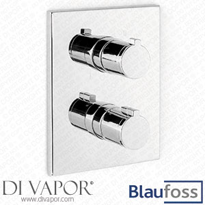 Blaufoss Smartbox 38407 Deluxe Thermostatic Built-In Shower Mixer 2 Functions Spare Parts